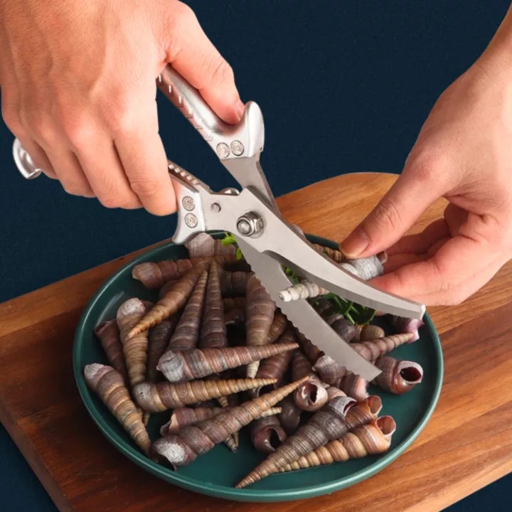 Kéo Cắt Xương gà vịt cá, thịt, SK5 nhập khẩu Nhật kéo nhà bếp đa năng