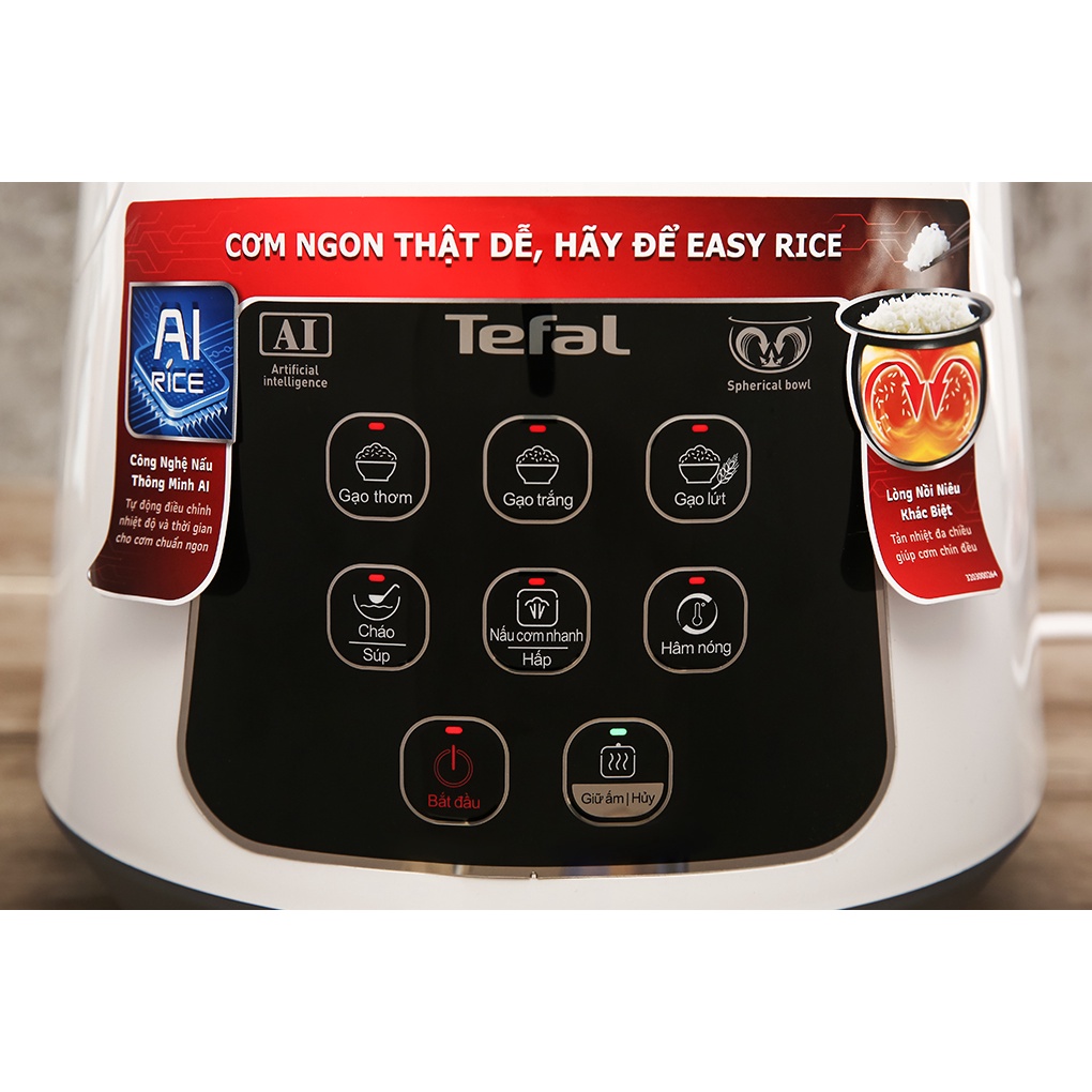 Nồi cơm điện tử Tefal RK730168 1Lít - Hàng chính hãng