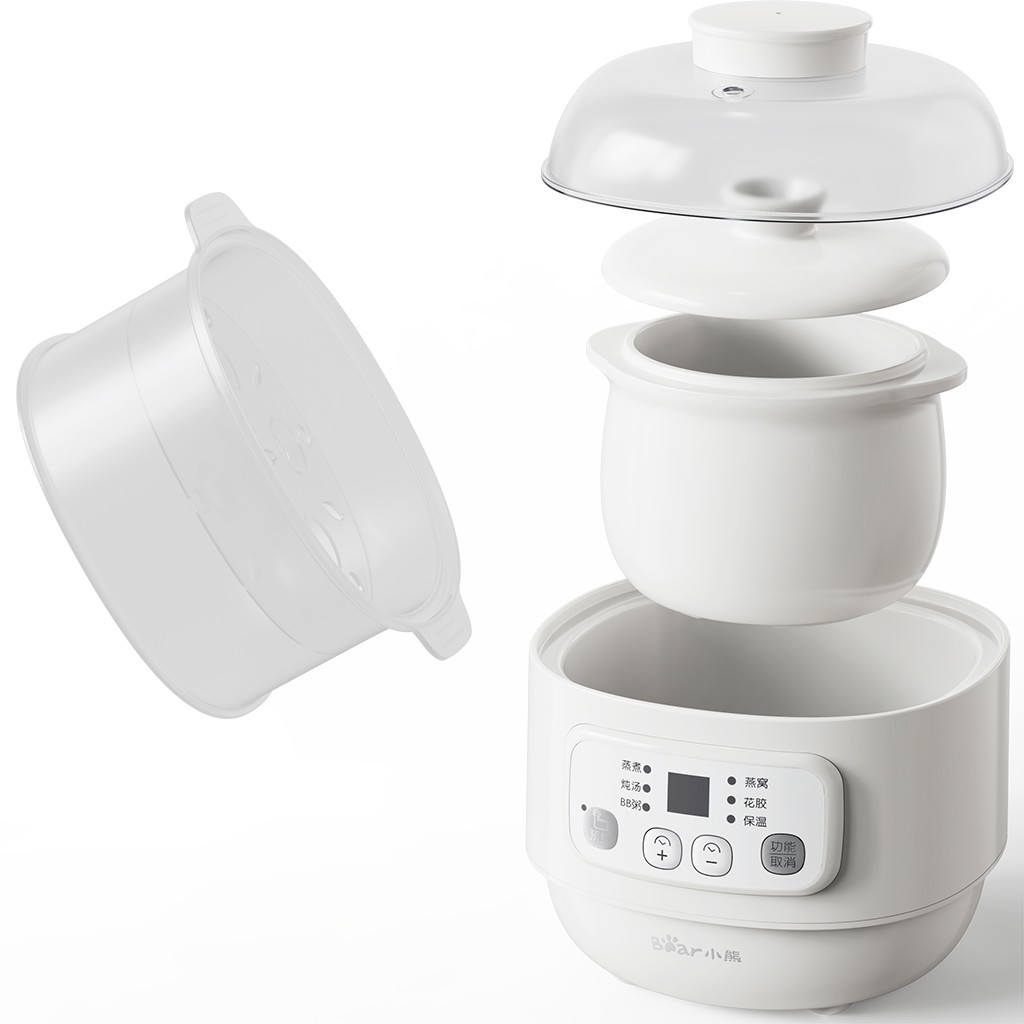 Nồi nấu chậm đa năng Bear DDZ-A08T8 Bảo hành 18 tháng