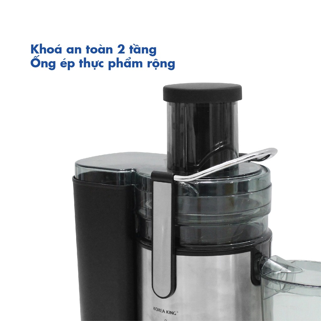Máy ép trái cây Korea King - Hàn Quốc PJ-800BS, Thích hợp cho Kinh doanh nước ép - Gia Thành