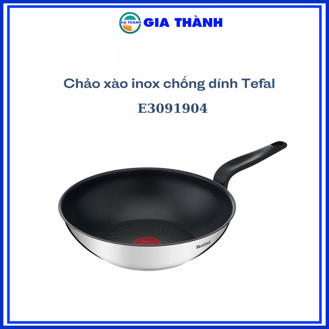 Chảo xào inox chống dính Tefal Primary 28cm (E3091904)