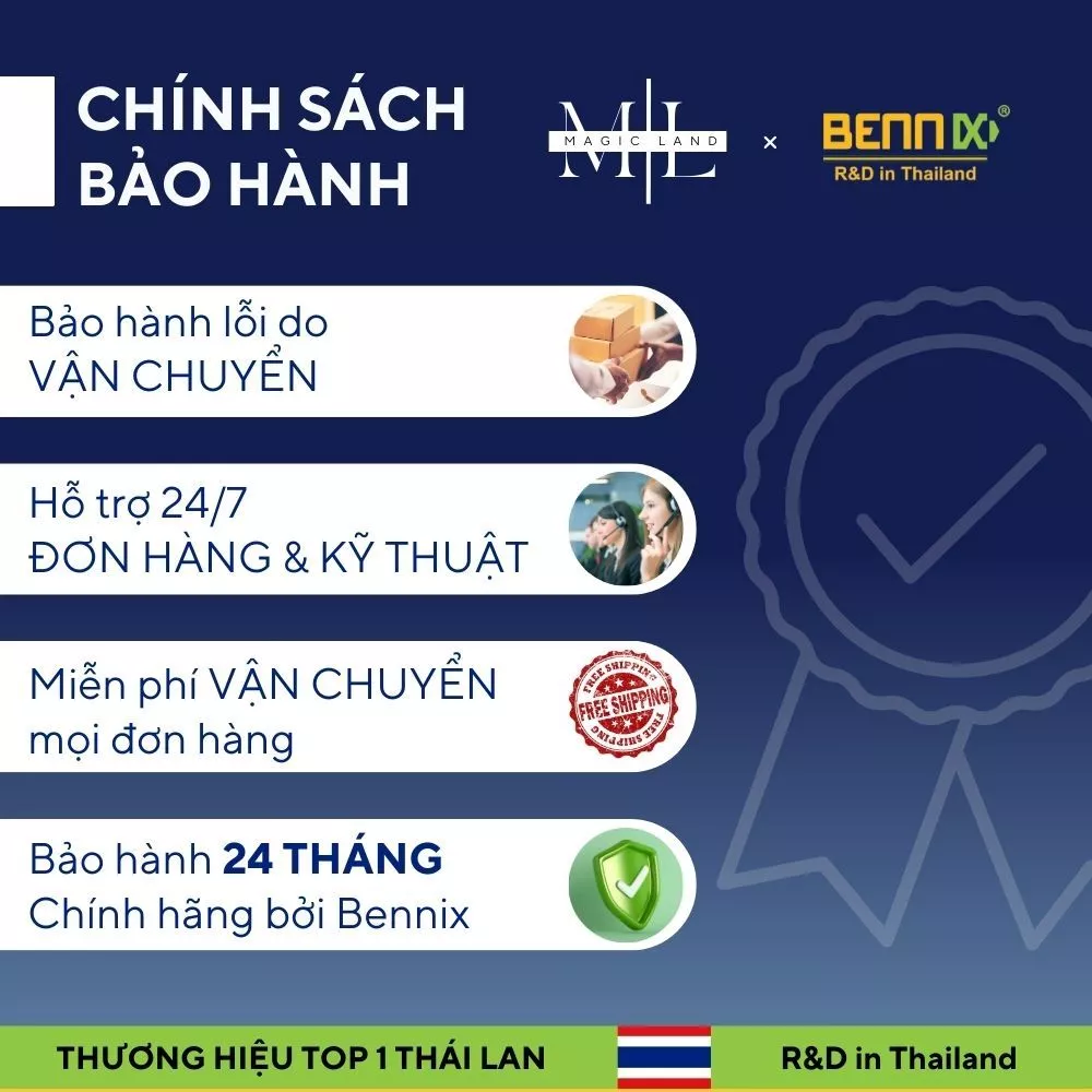 Nồi Nấu Chậm Bennix BN-22CWG, 2.2L - Có Xửng Hấp Ninh xương, hầm thịt, nấu cháo, chưng yến...