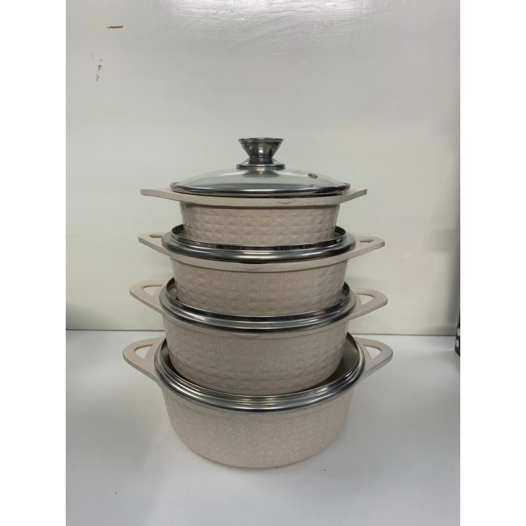 Nồi Đúc NEOF Size 18 Đáy Từ Kho Thịt Cá Đáy Từ