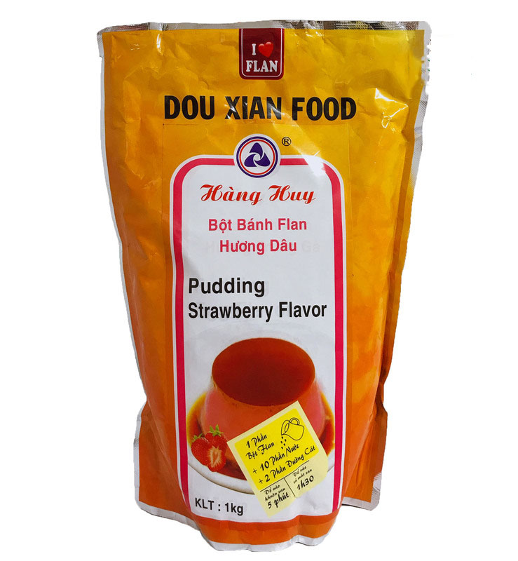 Bột Pudding Douxian gói 1kg - TRỨNG