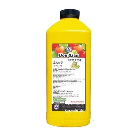 Siro Douxian hoàng kim 2.5kg - DƯA LƯỚI