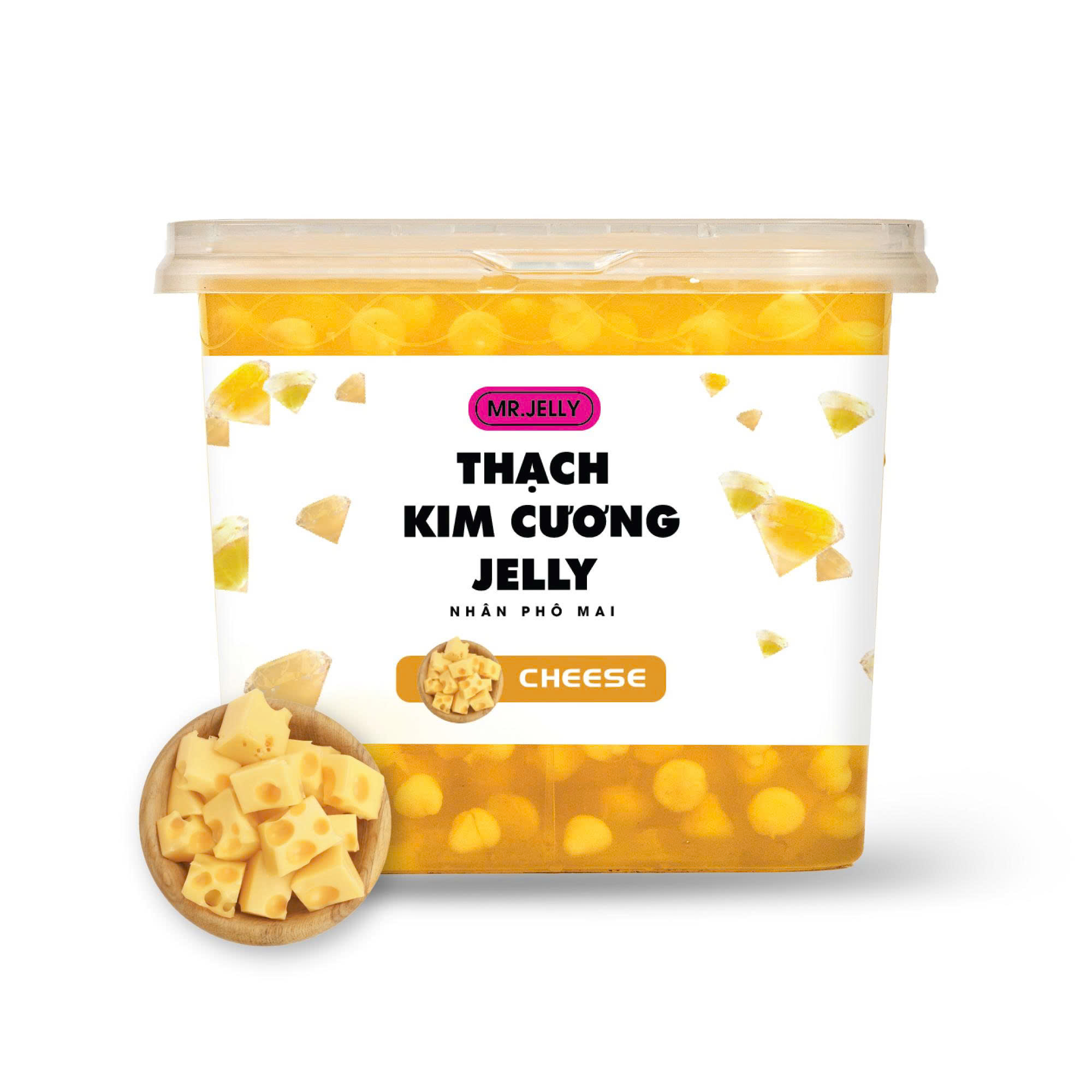 Thạch kim cương Mr Jelly nhân PHÔ MAI 2kg