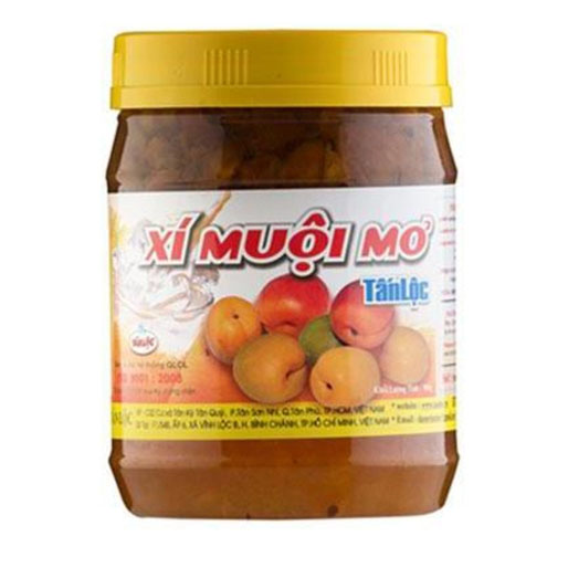 Xí muội mơ Tấn Lộc hũ 900g