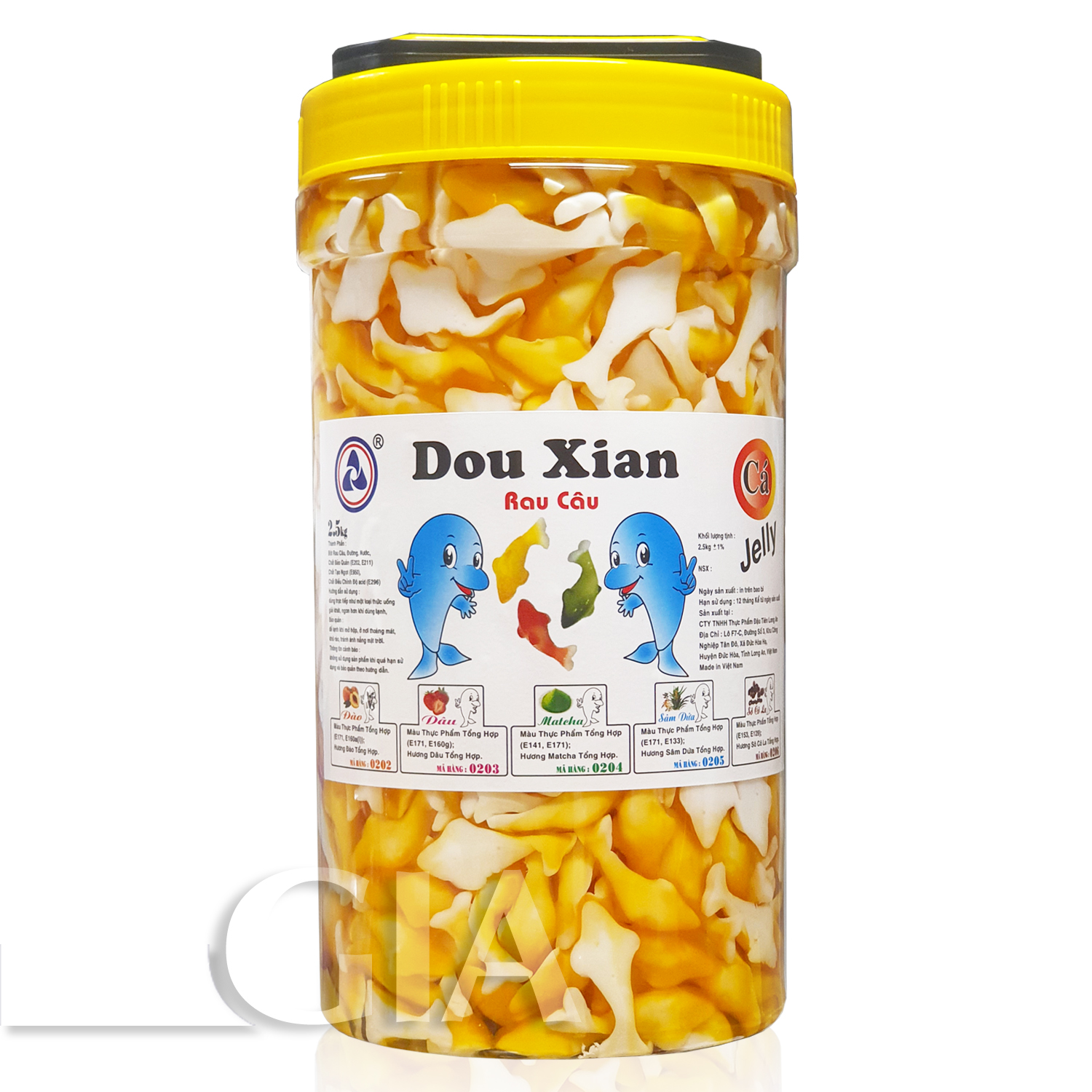 Thạch cá Douxian hộp 2.5kg