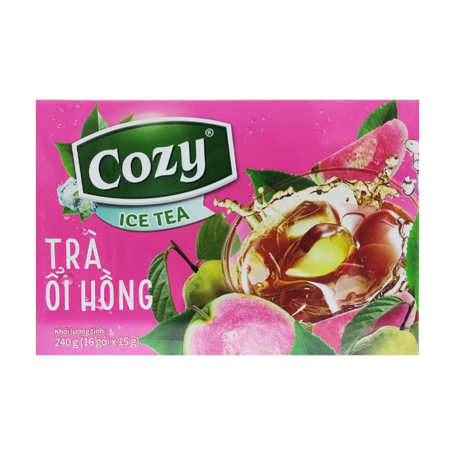 Trà Cozy hòa tan Icetea 270g (18 gói x 15g) - CHANH