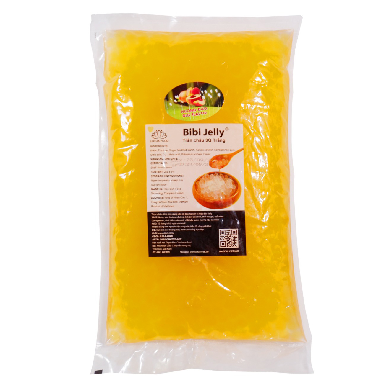 3Q Bibi gói 2kg - ĐÀO