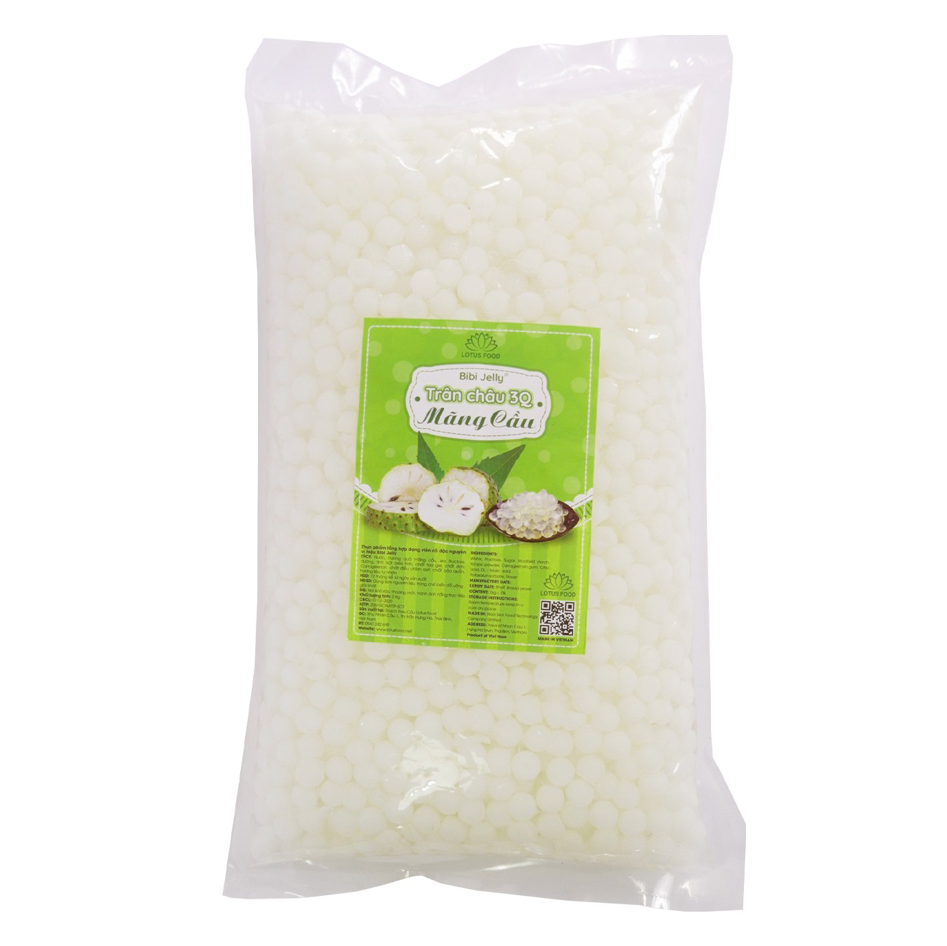3Q Bibi gói 2kg - TRẮNG NGUYÊN VỊ