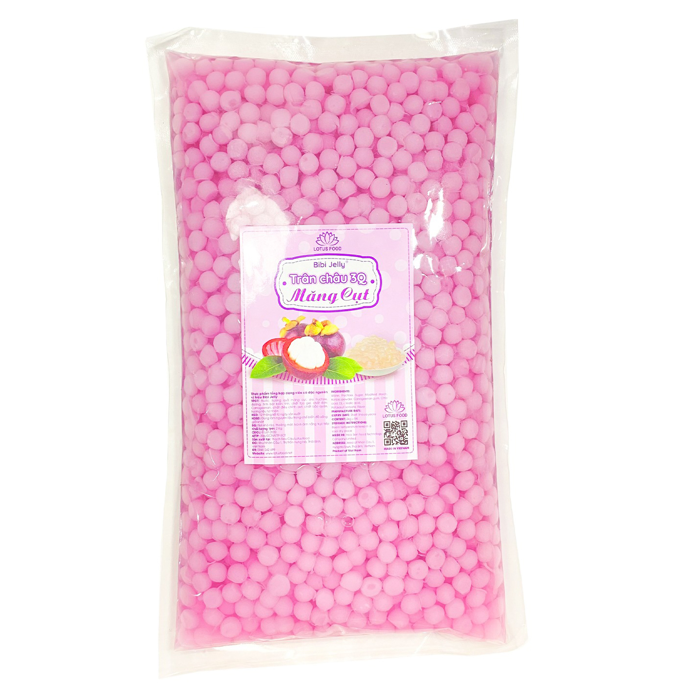 3Q Bibi gói 2kg - TRẮNG NGUYÊN VỊ