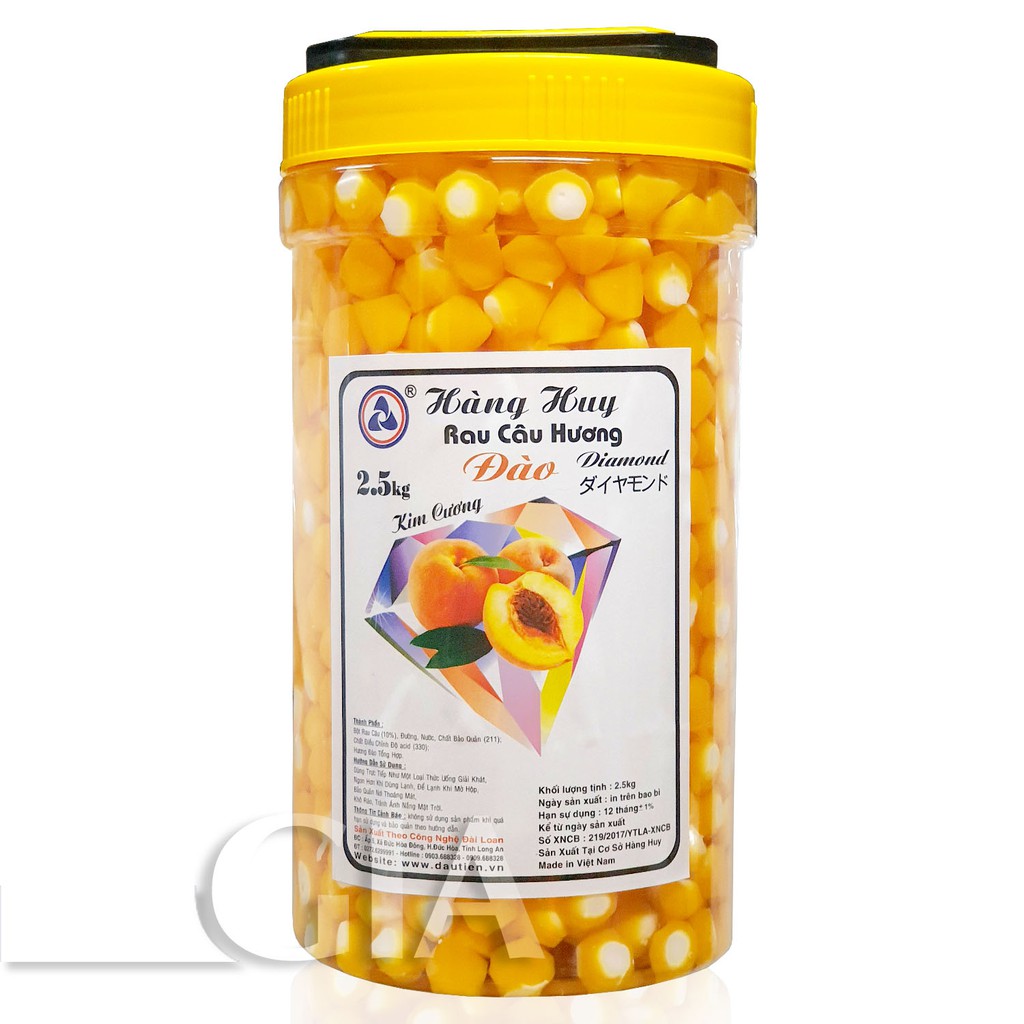 Thạch kim cương Douxian hộp 2.5kg - ĐÀO