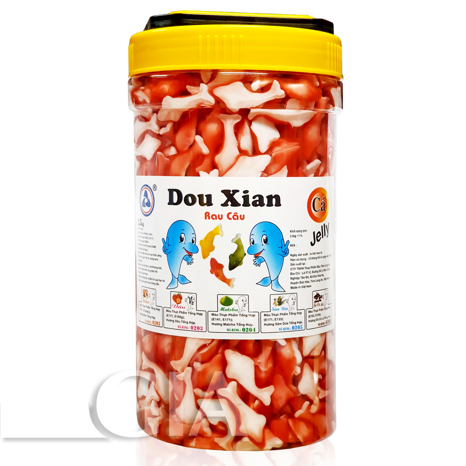 Thạch cá Douxian hộp 2.5kg