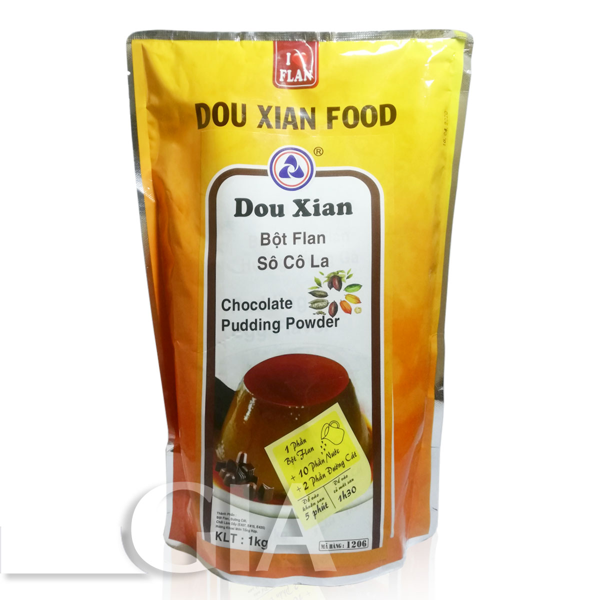 Bột Pudding Douxian gói 1kg - TRỨNG