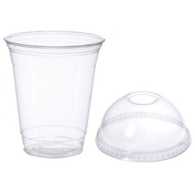 Ly nhựa nắp cầu lốc 50 cái - 500ML