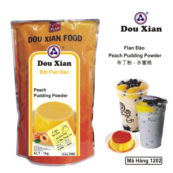 Bột Pudding Douxian gói 1kg - TRỨNG