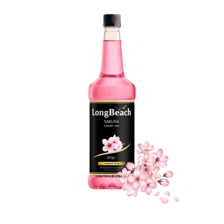 Syrup LongBeach chai 740ml - HOA ANH ĐÀO