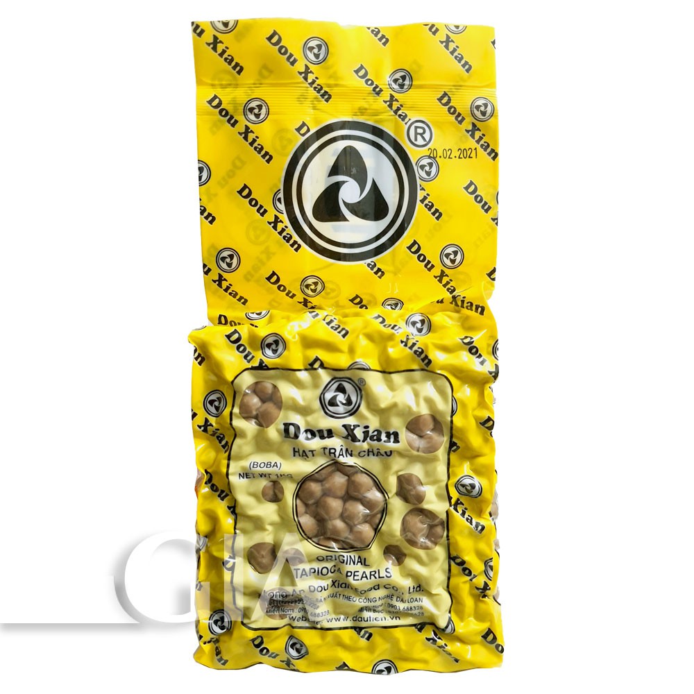 Trân châu Douxian gói 1kg - ĐEN 2.2