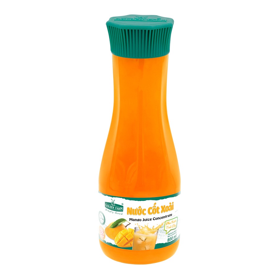 Nước cốt Golden farm chai 800ml - DÂU