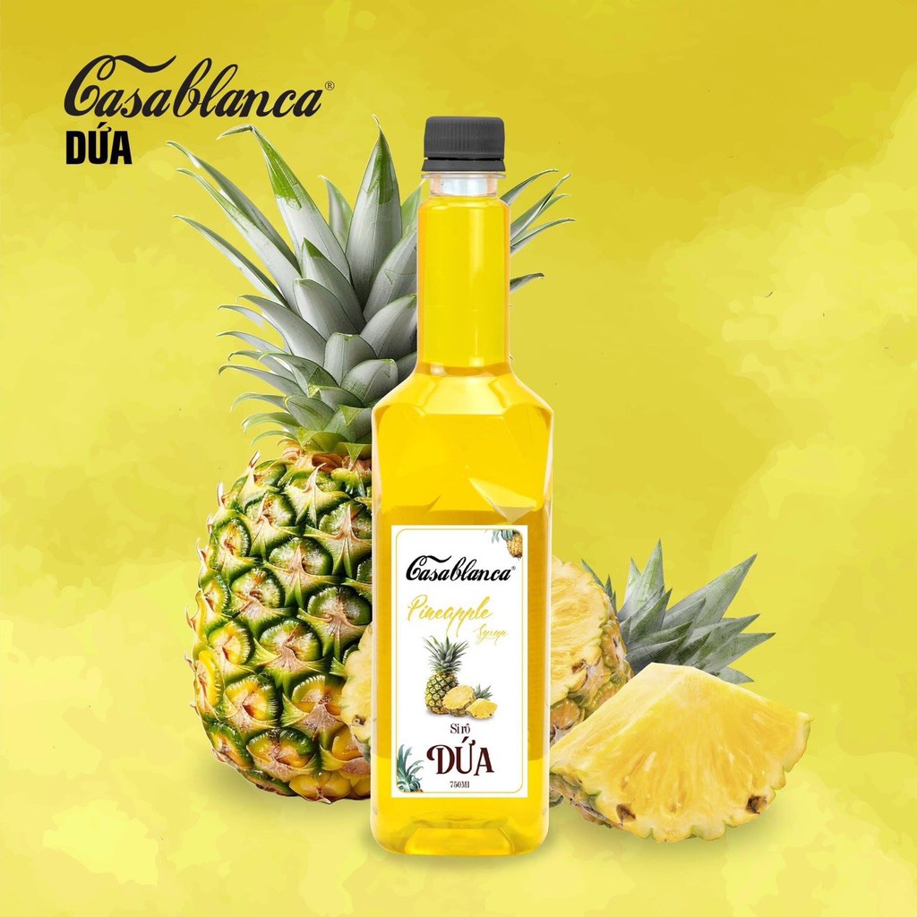 Siro Casablanca chai 750ml - THƠM