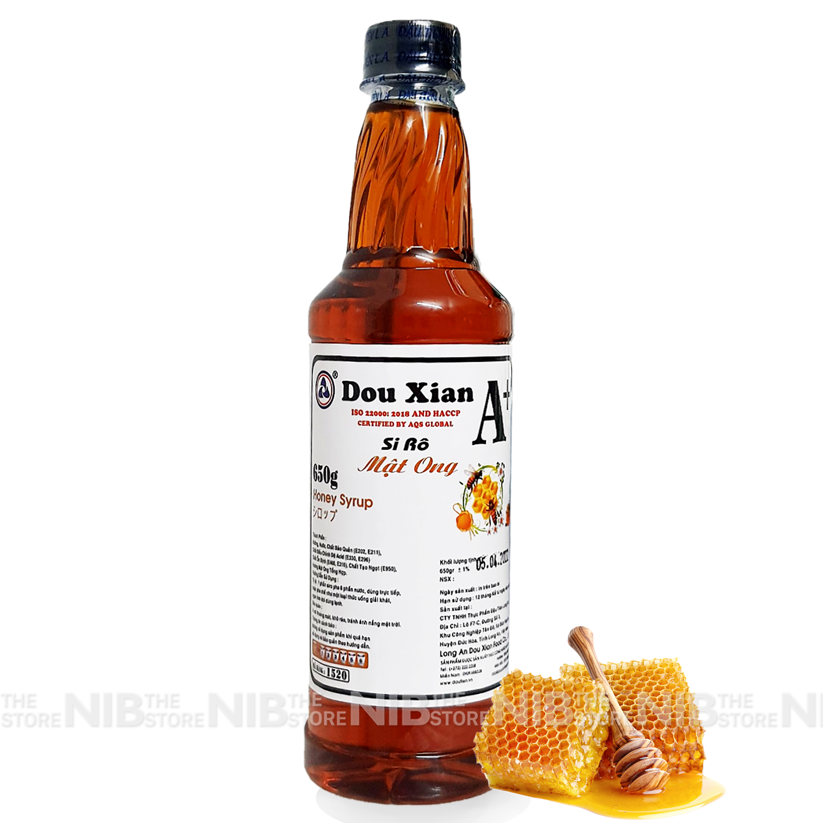 Siro A+ Douxian chai 500ml - MẬT ONG