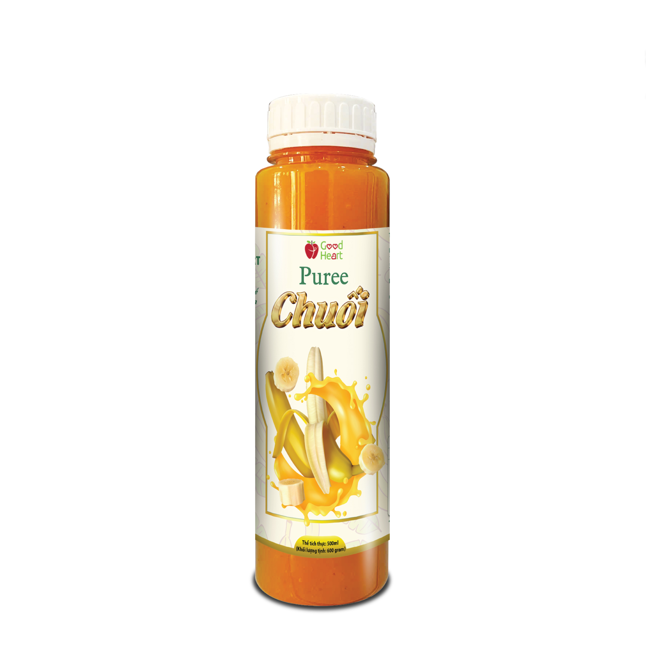 Puree Chuối Good Heart chai 600g