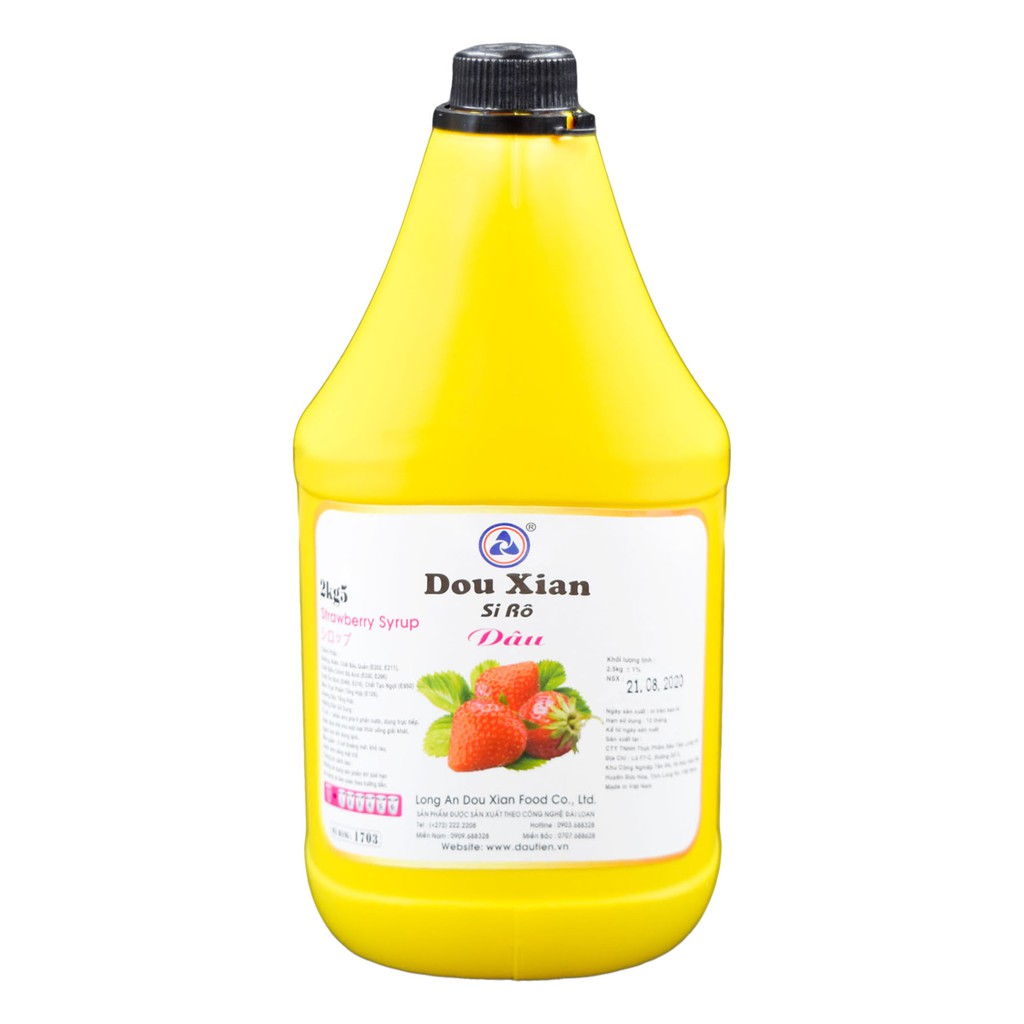 Siro Douxian bình 2.5kg - DÂU