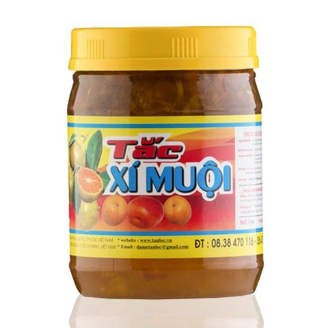 Tắc xí muội Tấn Lộc hũ 900g