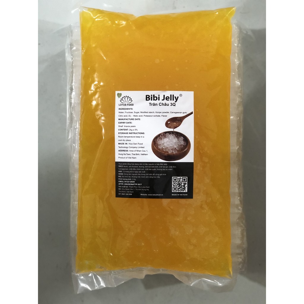 3Q Bibi gói 2kg - TRẮNG NGUYÊN VỊ