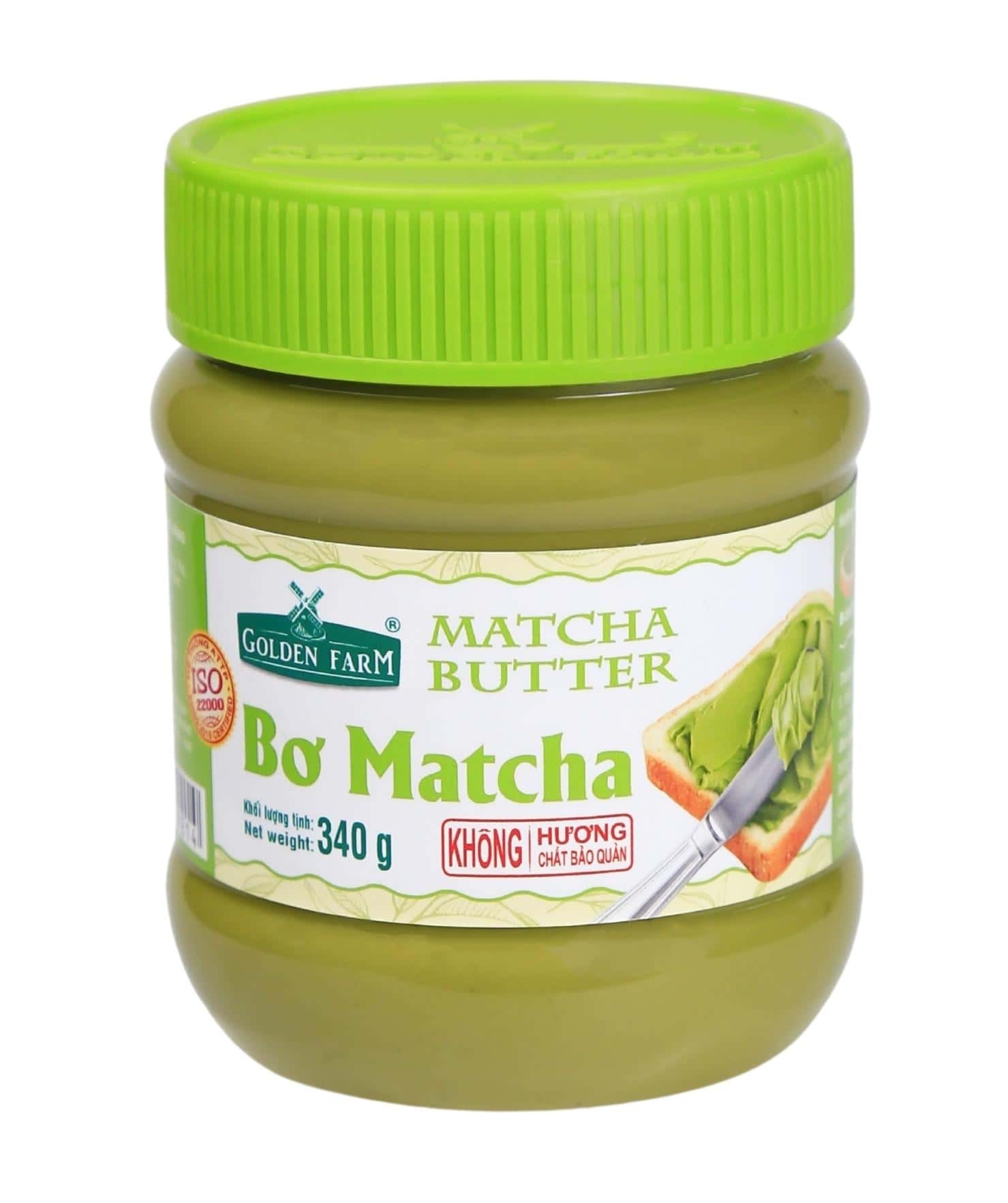 Bơ matcha Golden Farm - 170G