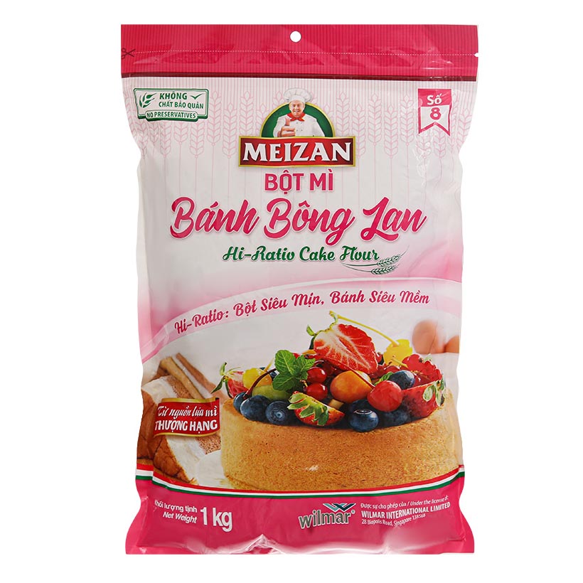Bột Mì Meizan gói 1kg - BÁNH BÔNG LAN
