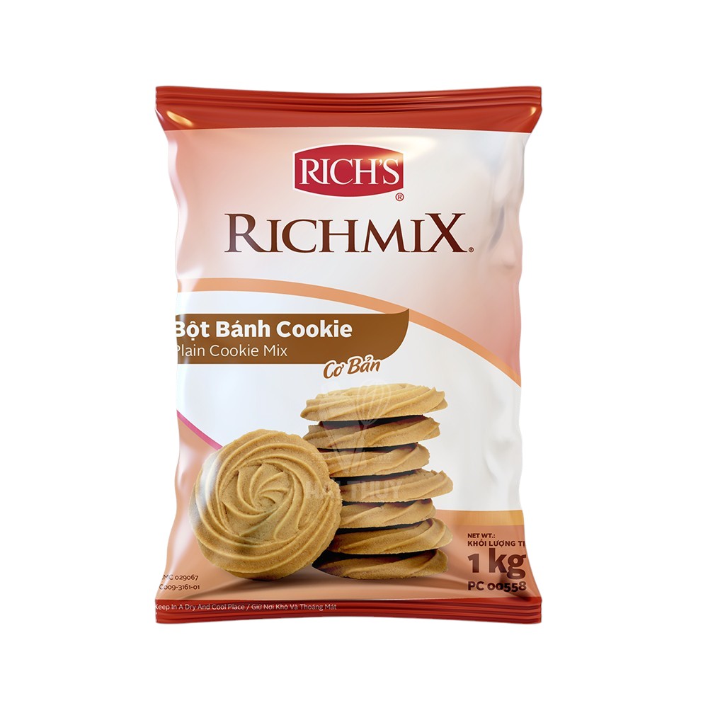 Bột Cookie Cơ Bản Richmix gói 1kg
