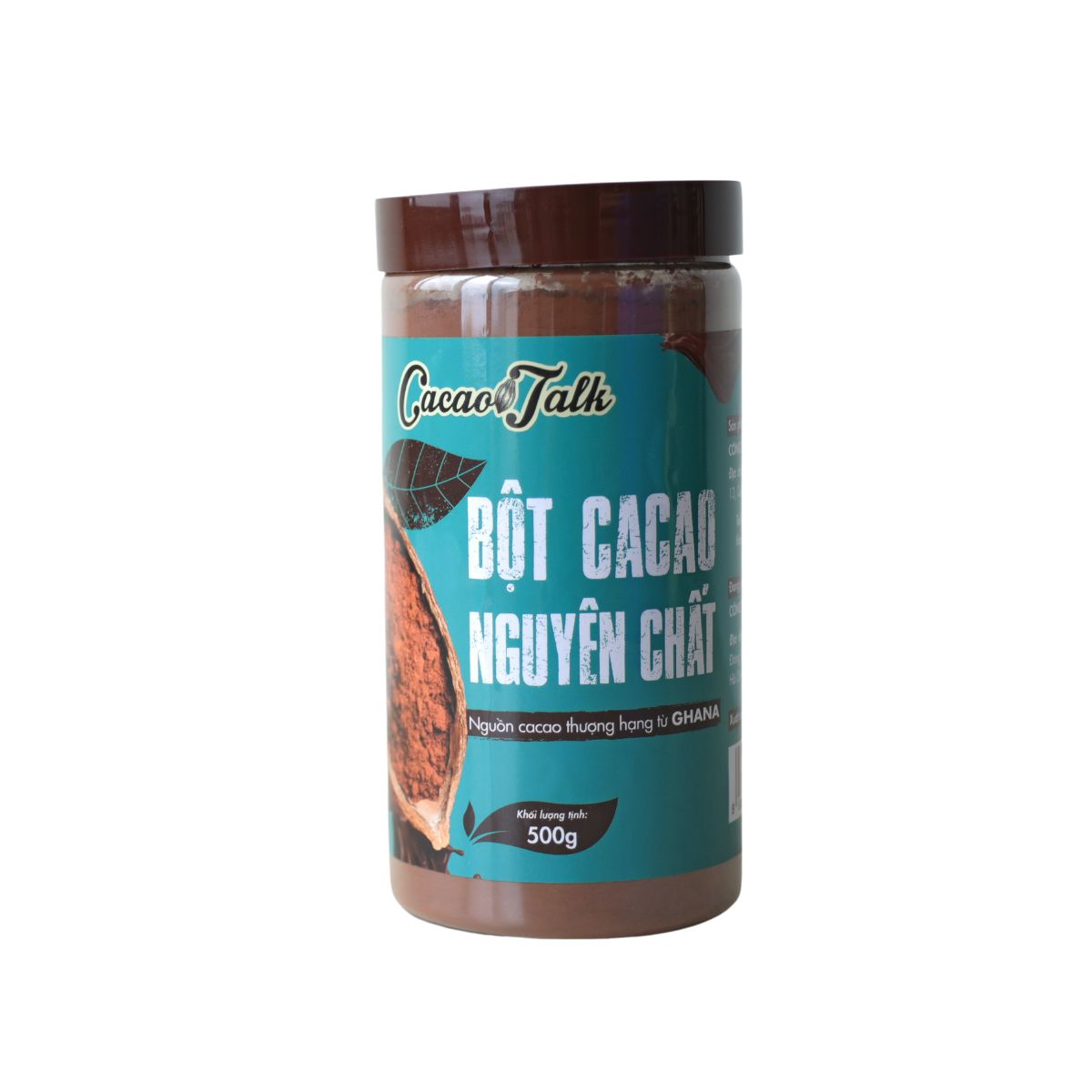 Bột Cacao Nguyên Chất Cacao Talk Hộp 500g