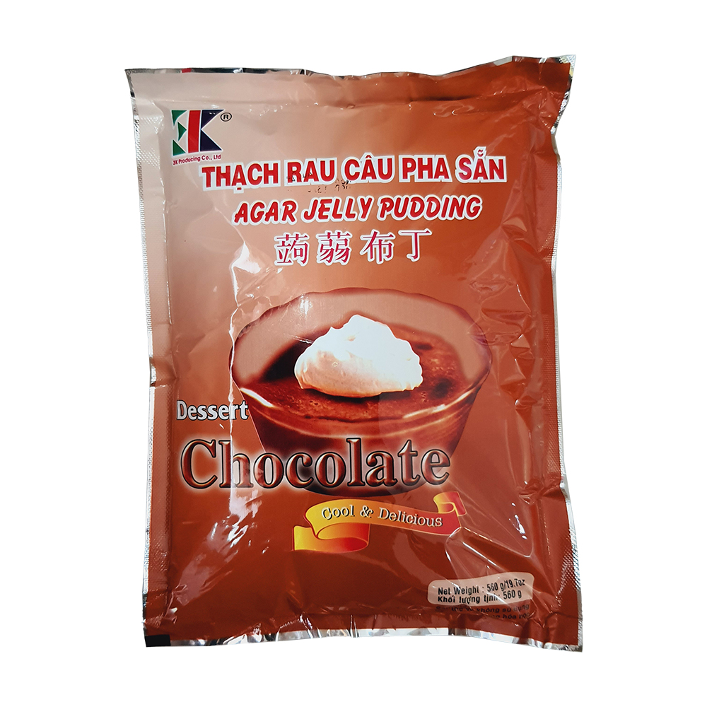 Bột rau câu pha sẵn gói 560g - SOCOLA
