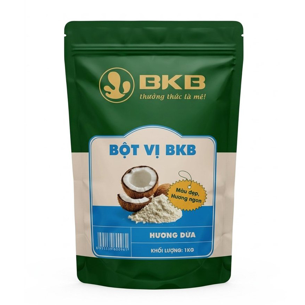 Bột vị pha trà sữa BKB gói 1kg - DỪA