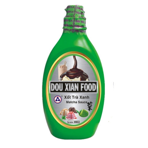 Sốt Douxian chai 500g - TRÀ XANH