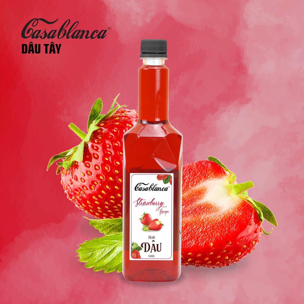 Siro Casablanca chai 750ml - DÂU