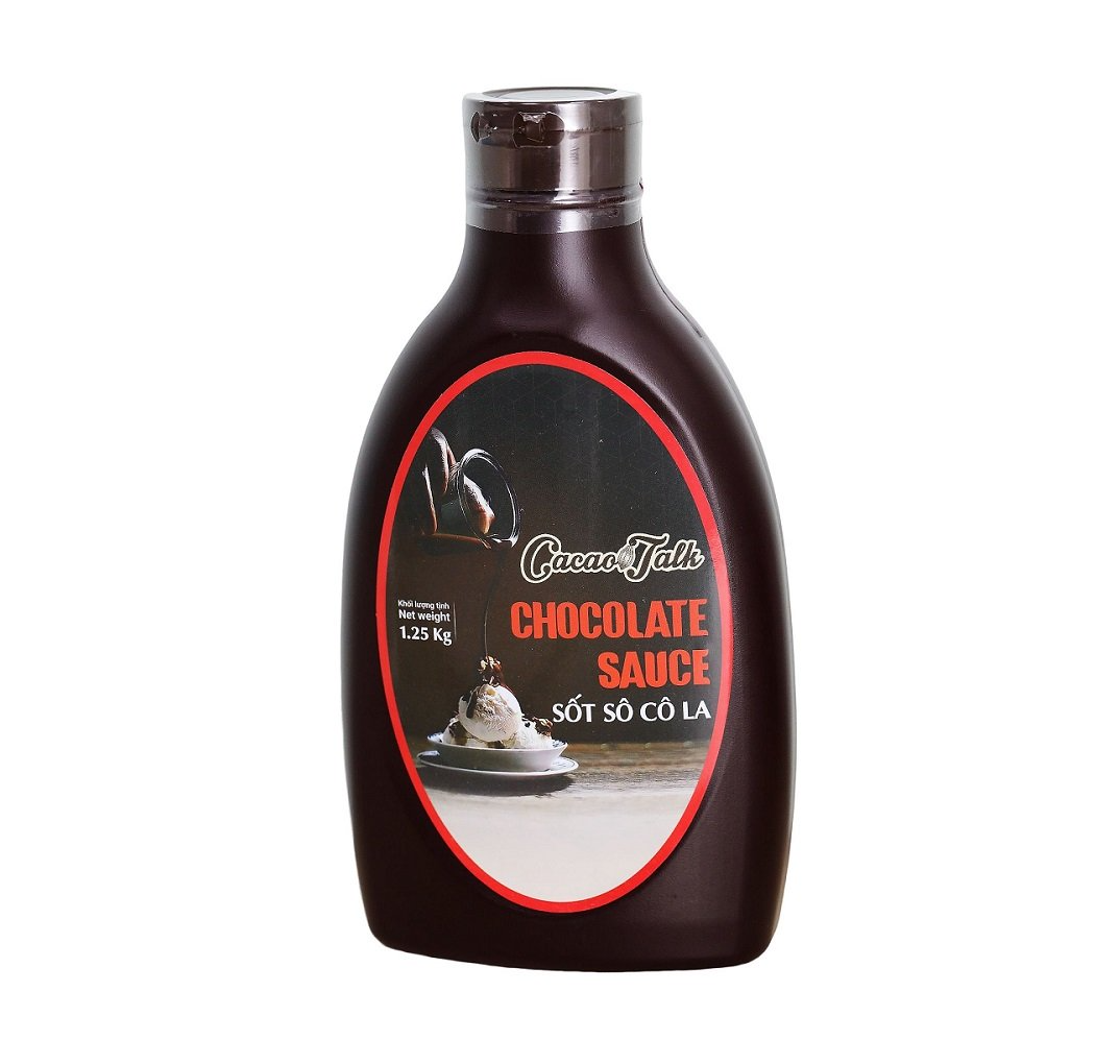 Sốt Cacao Talk chai 1.25KG - SOCOLA