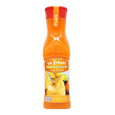 Sinh tố La Fresh chai 650ml - ĐÀO