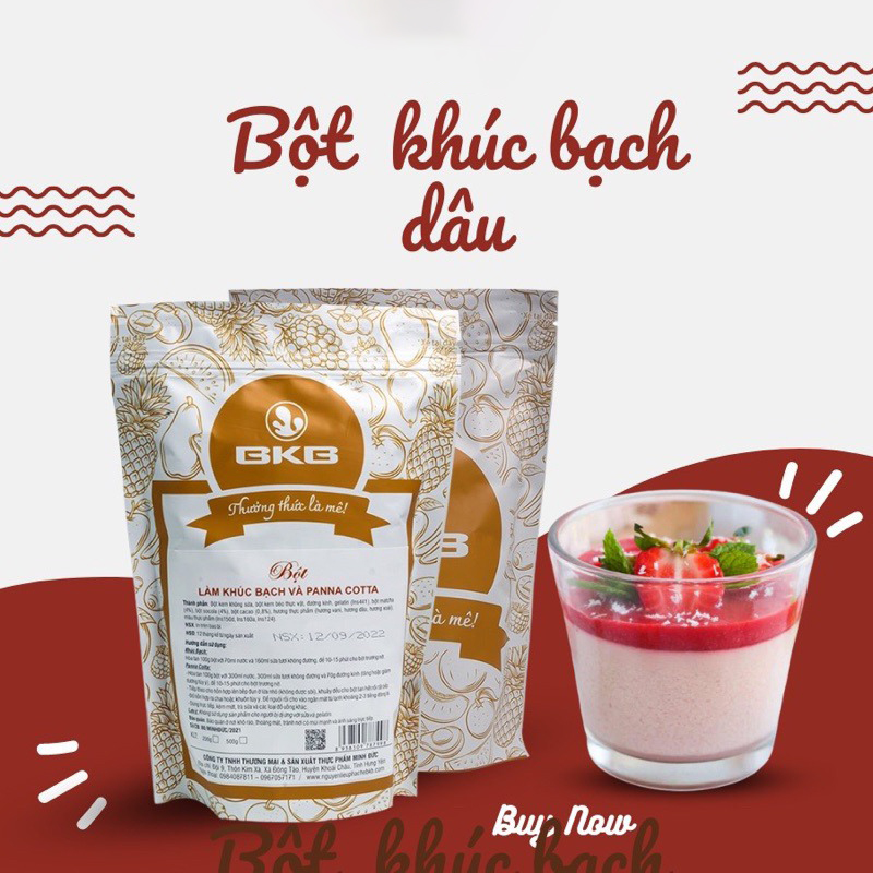 Bột khúc bạch BKB bịch 500g - SỮA
