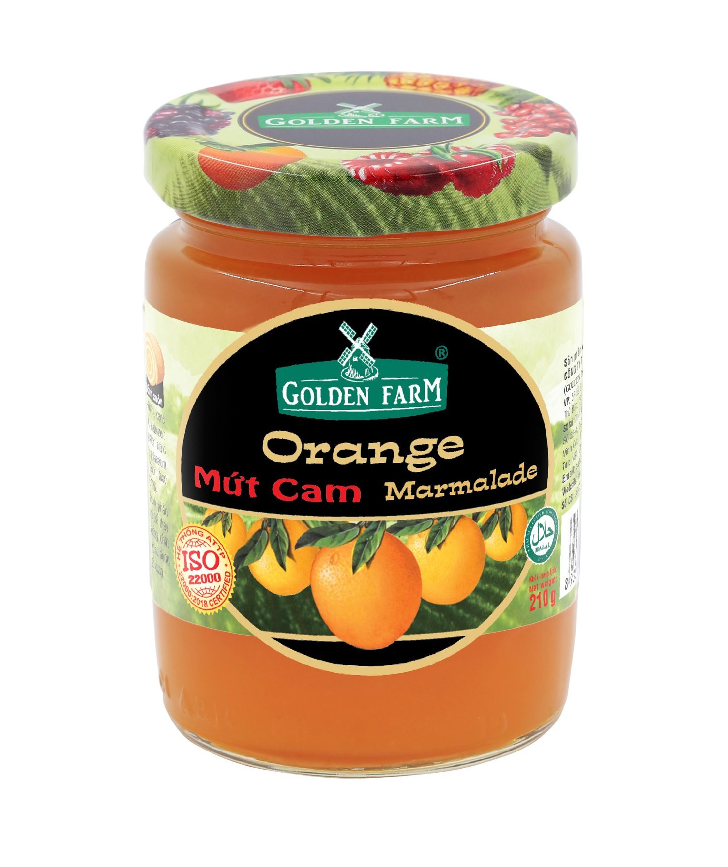 Mứt Golden Farm - CAM 450G