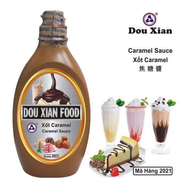 Sốt Douxian chai 500g - CARAMEL