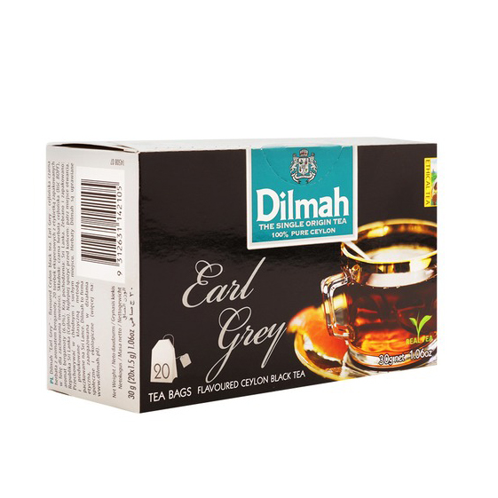 Trà Dilmah bá tước Earl Grey 20 gói x 1.5g