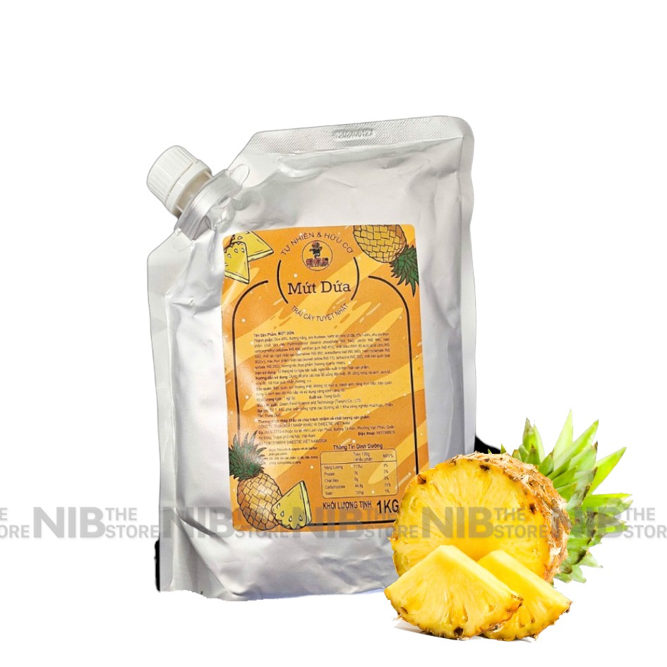 Mứt Lermao gói 1kg - THƠM (DỨA)