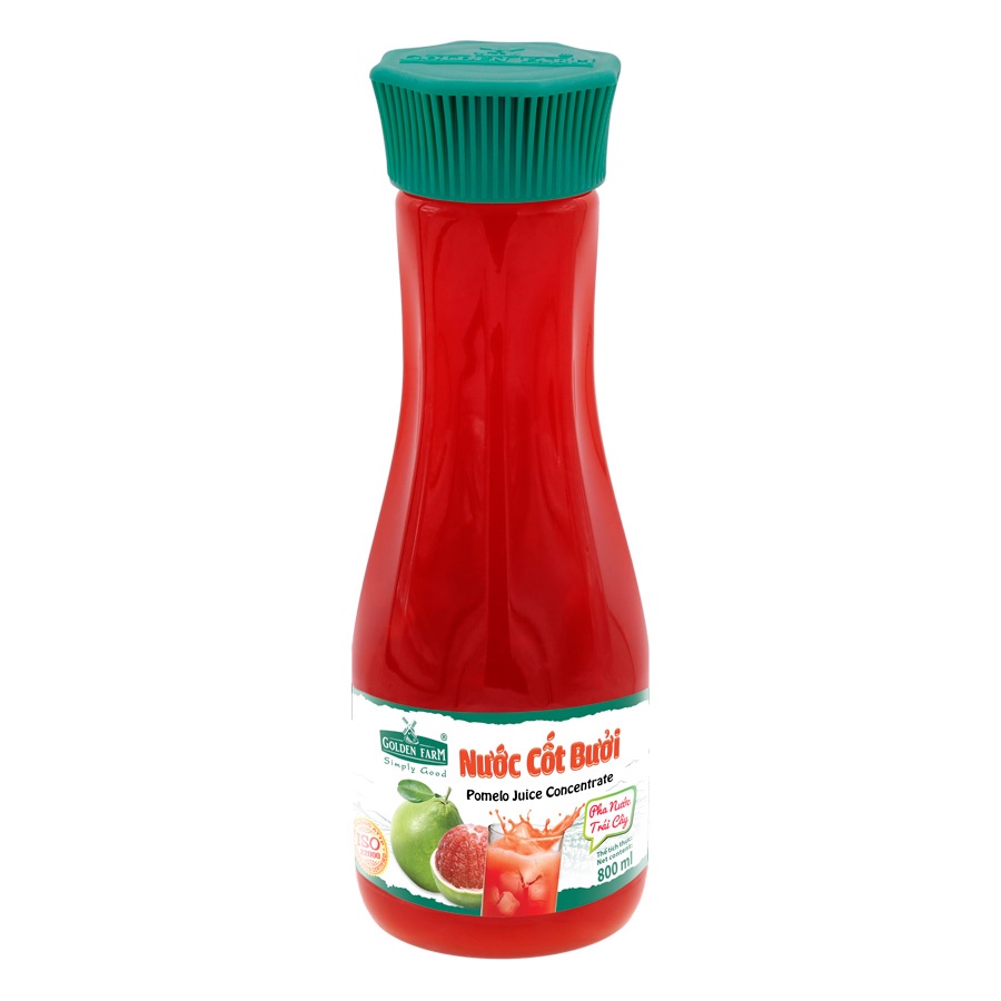 Nước cốt Golden farm chai 800ml - DÂU