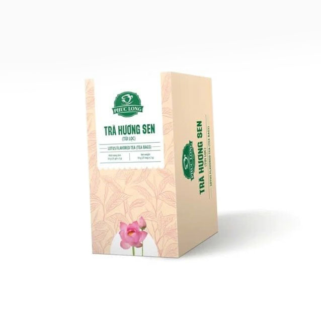 Trà túi lọc Phúc Long hộp 50g - SEN