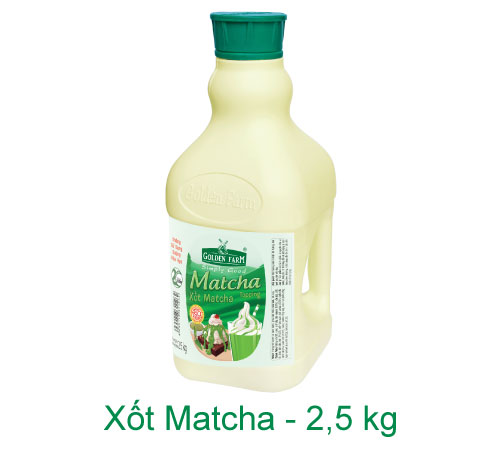 Sốt Golden Farm chai 2,5kg - CARAMEL