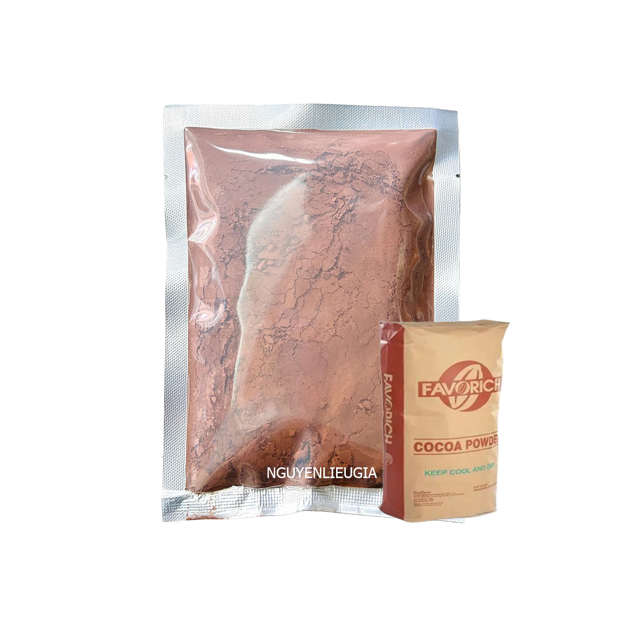 Bột Cacao nguyên chất Favorich - GÓI 100G