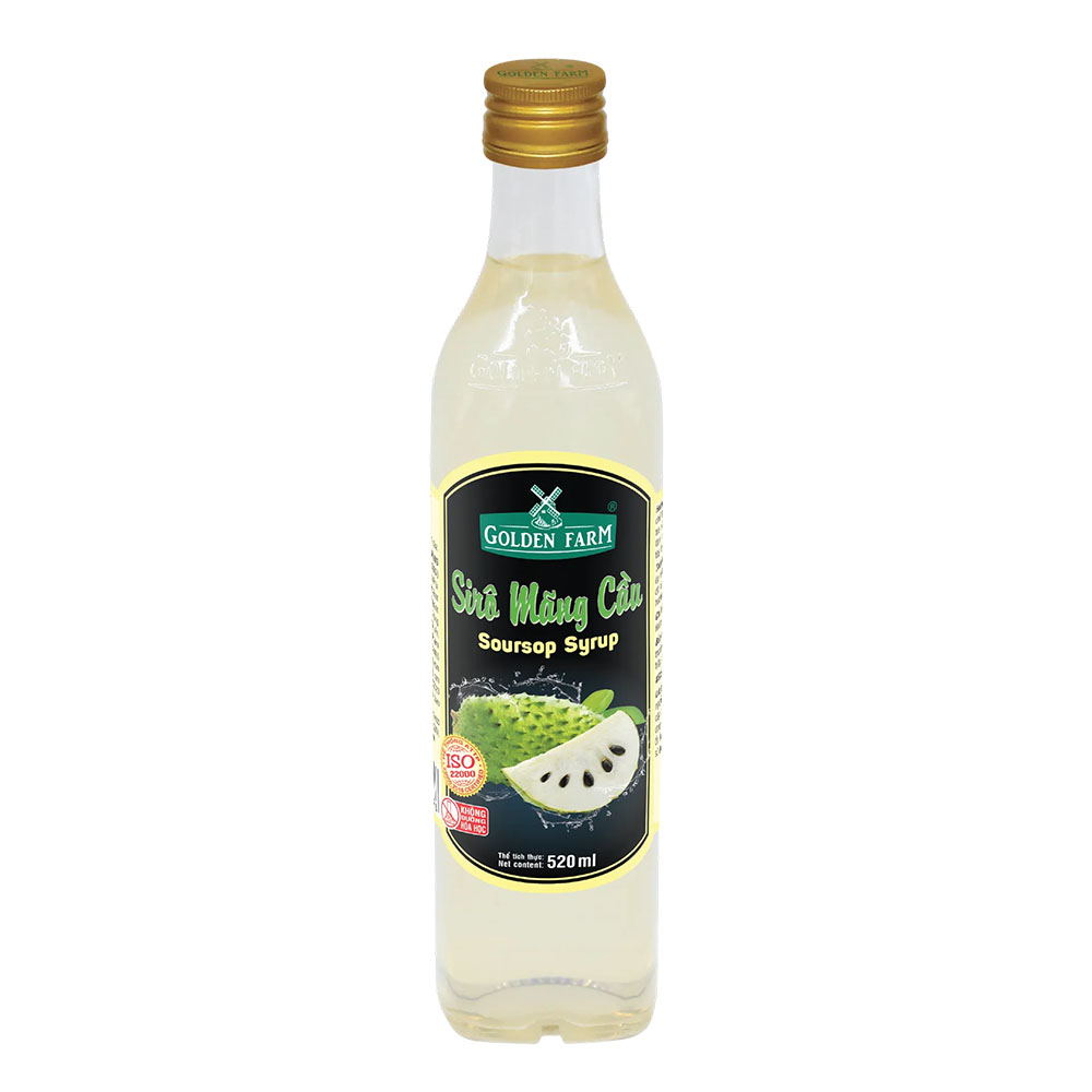 (KM) Siro Golden Farm chai 520ml - MÃNG CẦU - giảm 2.000/chai đến ngày 15/10